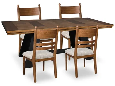 Greddinton Extension Dining Table and 4 Chairs