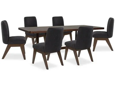 Dilenno Extension Dining Table and 6 Chairs