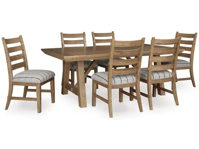 Ridgester Extension Dining Table and 6 Chairs
