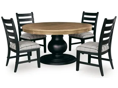 Ridgester Dining Table and 4 Chairs
