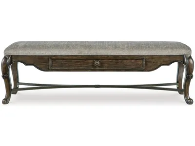 Maylee Dining Table, 6 Chairs and Bench - Alternative View