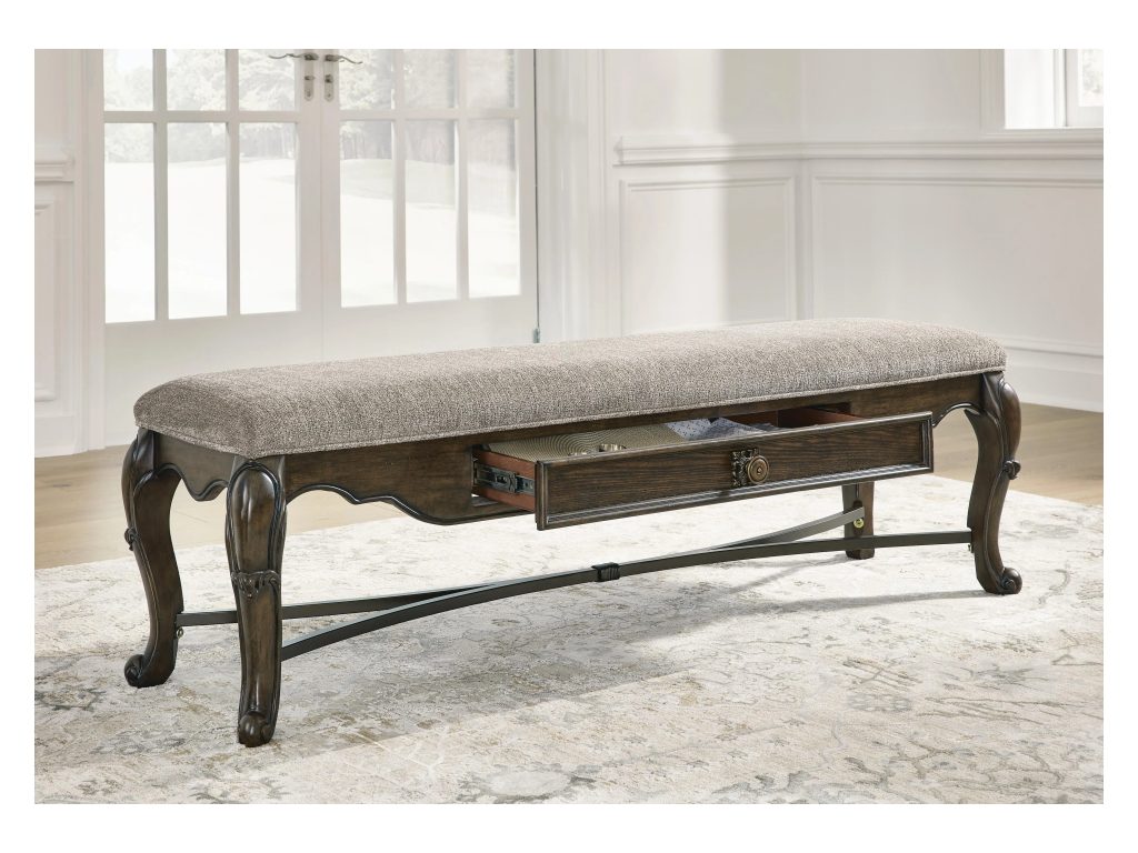Maylee Dining Table, 6 Chairs and Bench - image 15