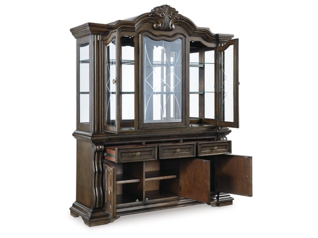 Maylee Dining Table with 6 Chairs and Buffet and Hutch - image 10