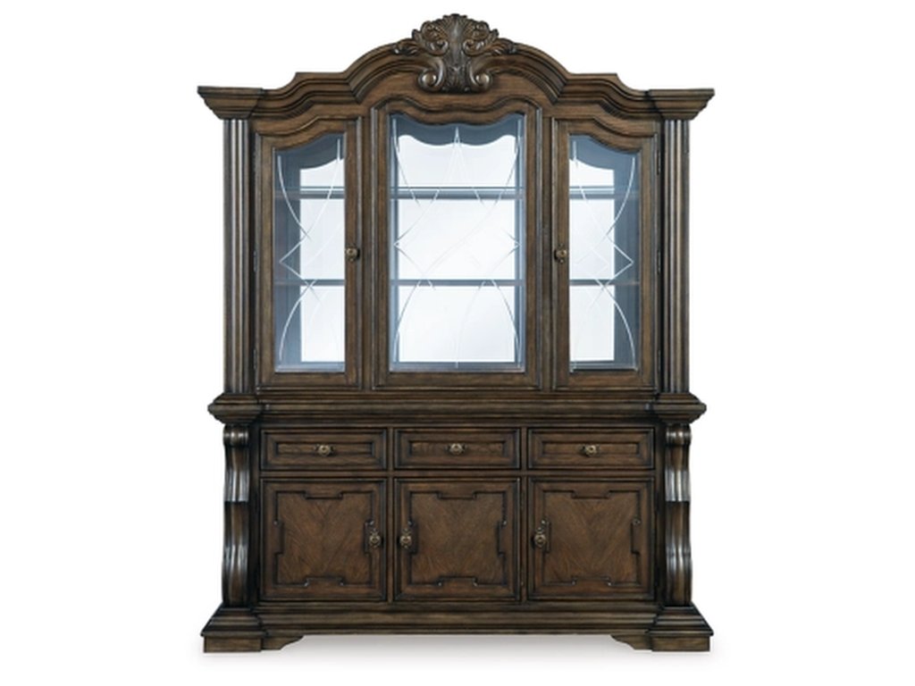 Maylee Dining Table with 6 Chairs and Buffet and Hutch - image 8