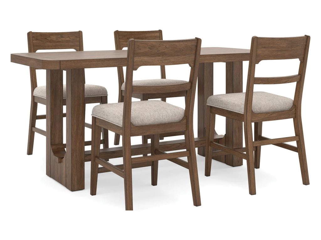 Cabalynn Counter Height Dining Table and 4 Barstools - main image