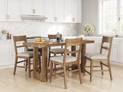 Cabalynn Counter Height Dining Table and 4 Barstools - Alternative View