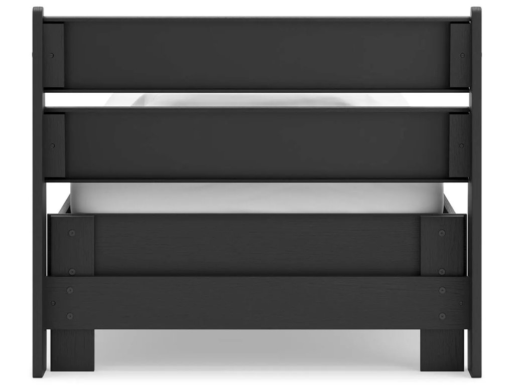 Socalle Twin Panel Platform Bed and Dresser - image 4