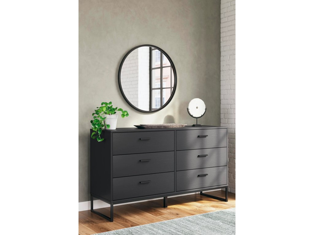 Socalle Twin Panel Platform Bed and Dresser - image 17