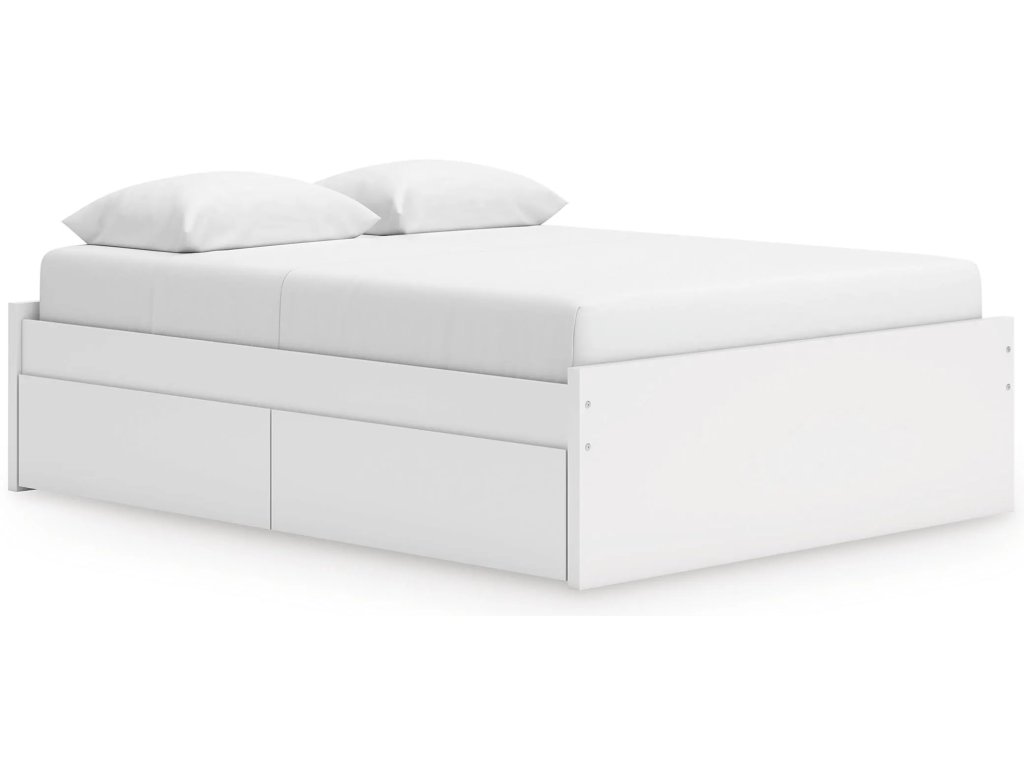 Onita Queen Platform Bed with 1 Side Storage - main image