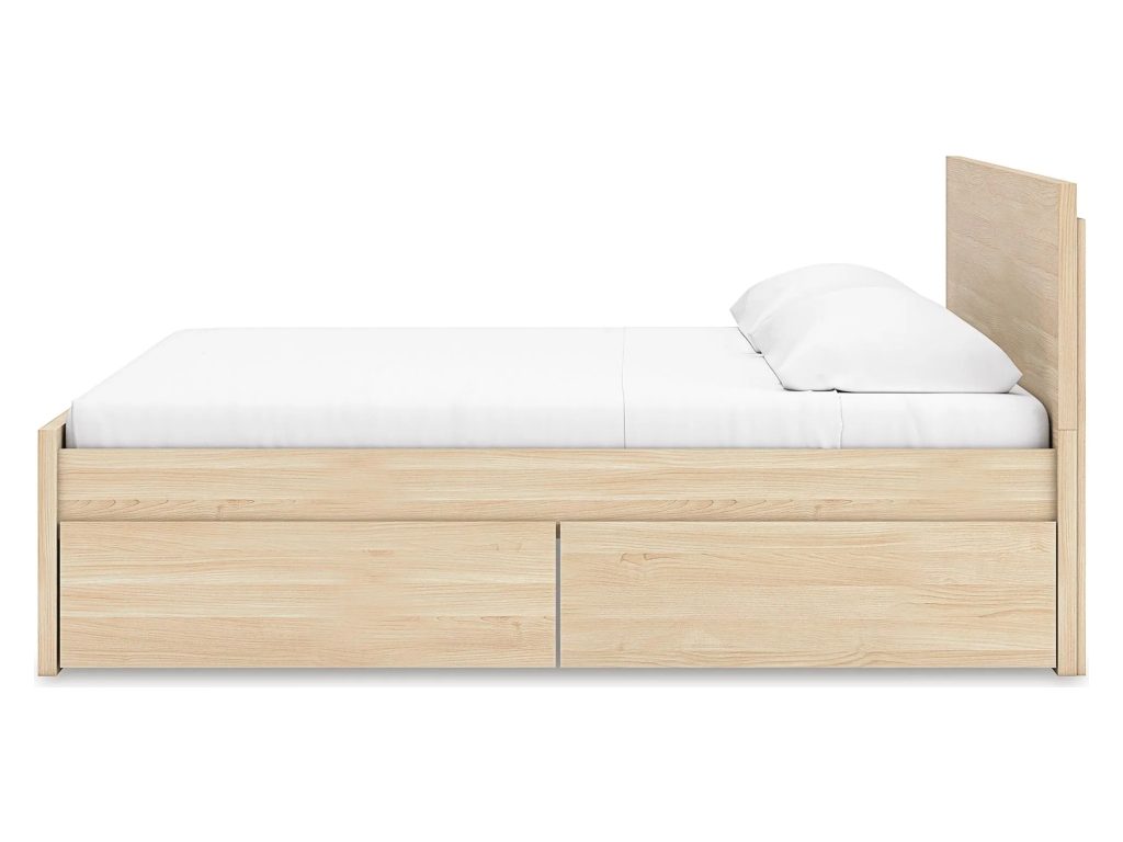 Onita Queen Panel Platform Bed with 2 Side Storage - image 7