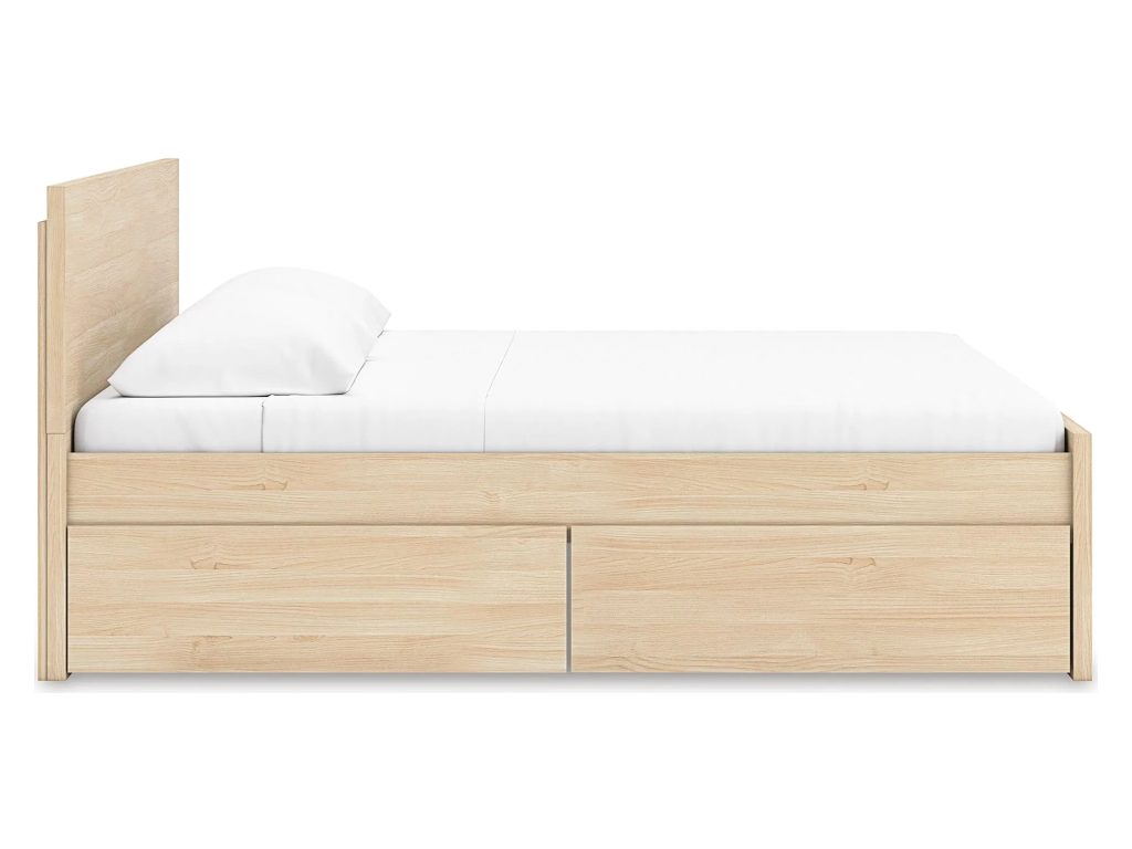 Onita Queen Panel Platform Bed with 2 Side Storage - image 8