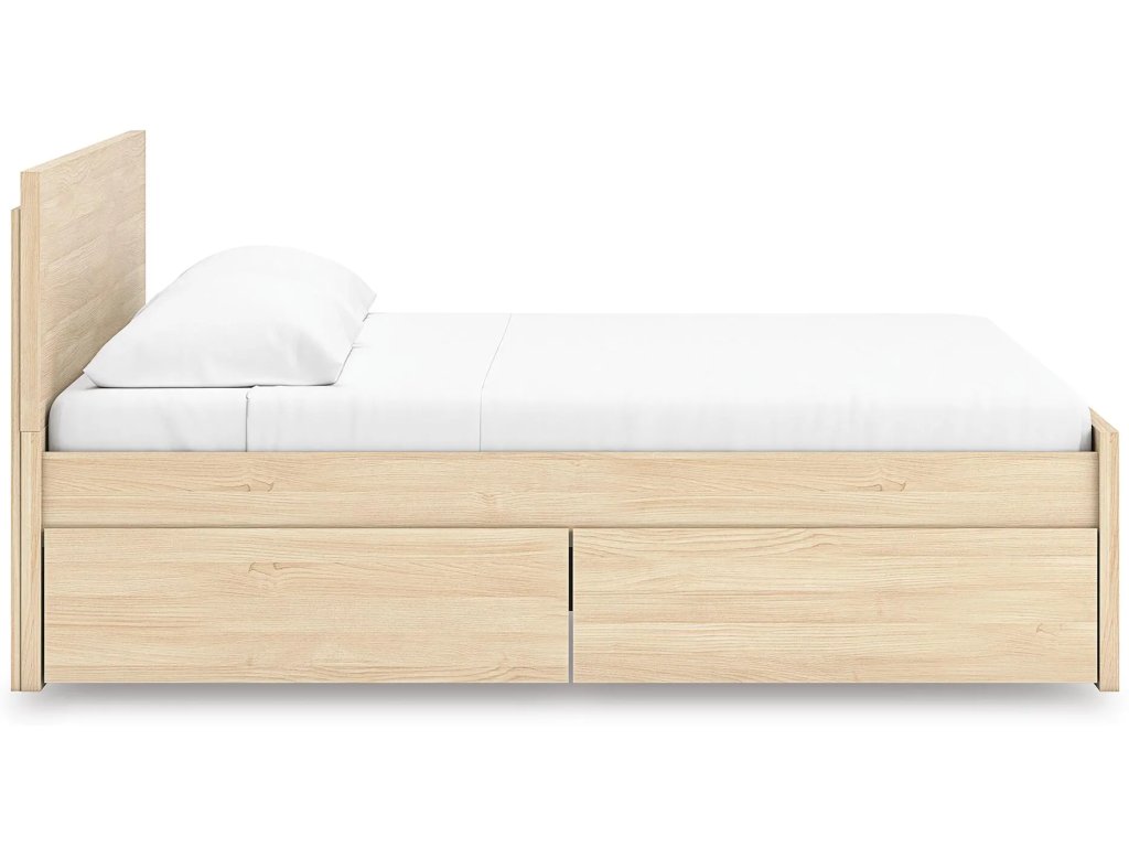 Onita King Panel Platform Bed with 1 Side Storage - image 6