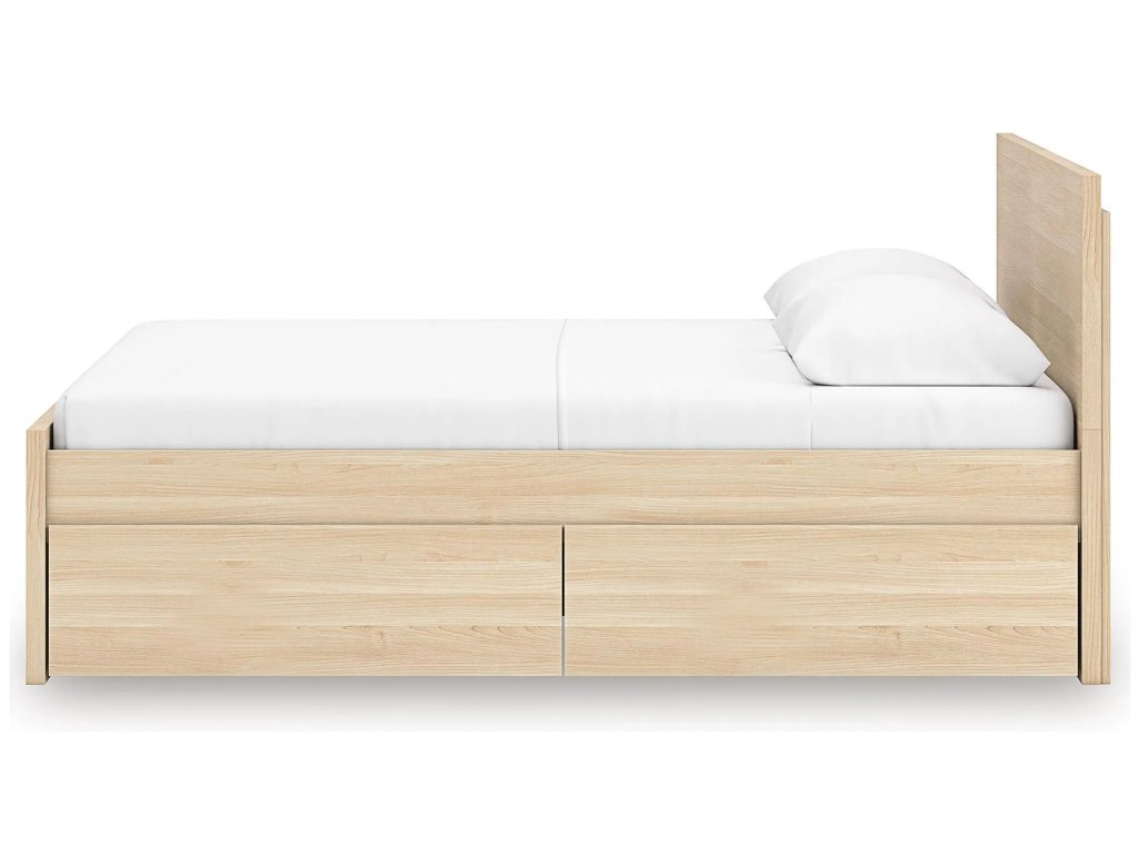 Onita Full Panel Platform Bed with 2 Side Storage - image 8