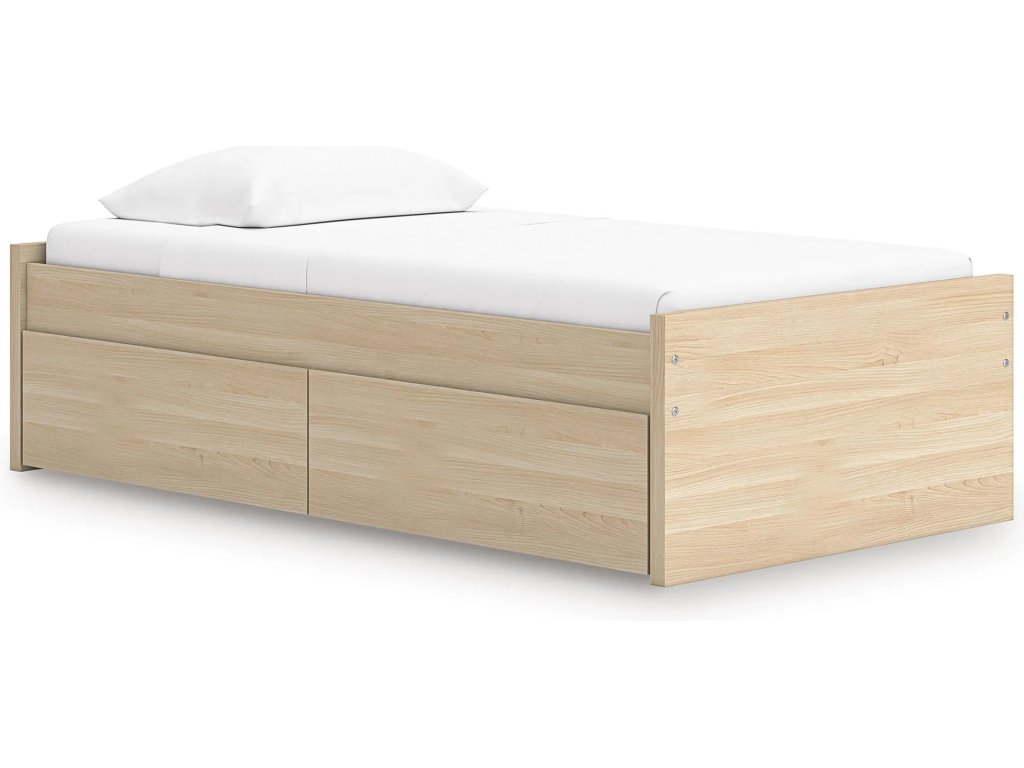Onita Twin Platform Bed with 1 Side Storage - main image