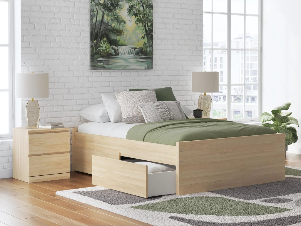 Onita Full Platform Bed with 2 Side Storage - image 1