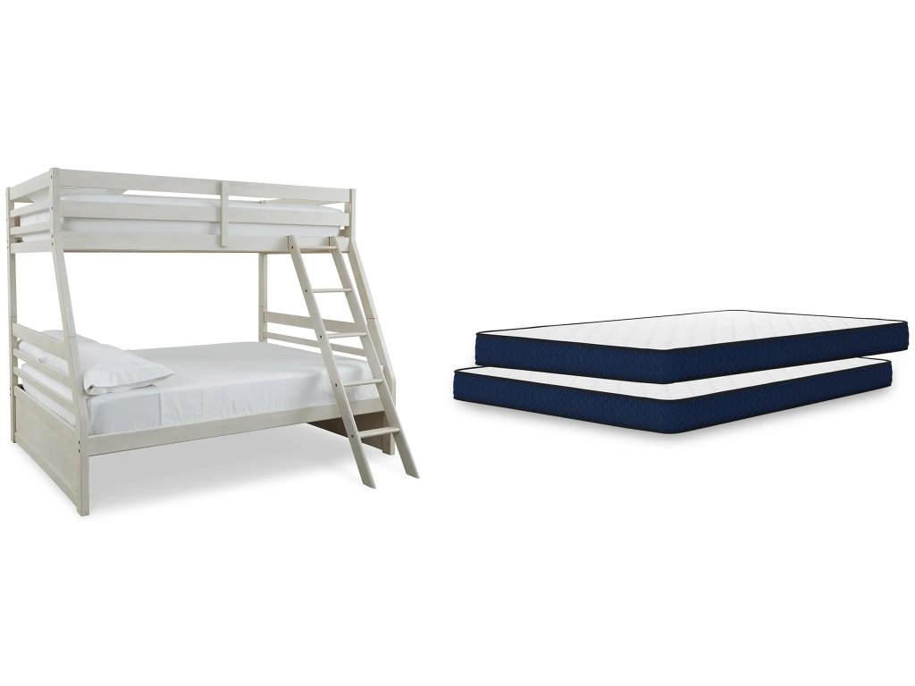 Robbinsdale Twin over Full Bunk Bed and Mattresses - main image