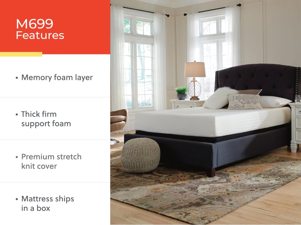 10 Inch Chime Memory Foam King Mattress in a Box - image 3