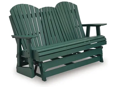 Shell Beach Outdoor Loveseat Glider