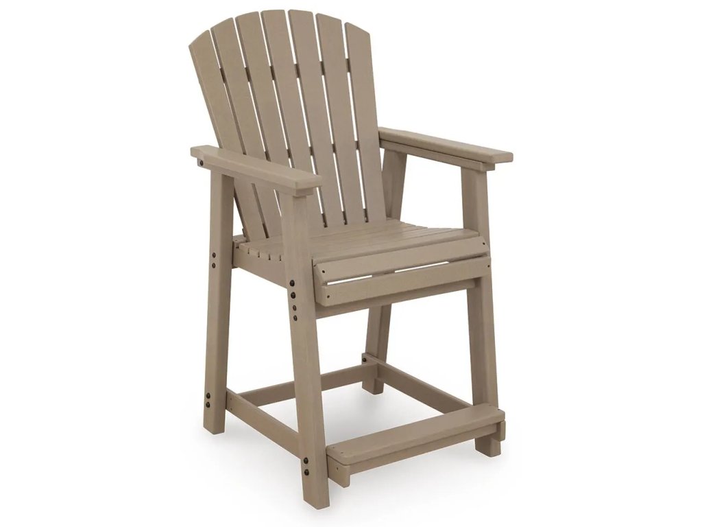 Seacliff Beach Outdoor Counter Height Bar Stool (Set of 2) - image 2
