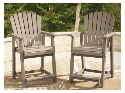 Seacliff Beach Outdoor Counter Height Bar Stool (Set of 2) - Alternative View