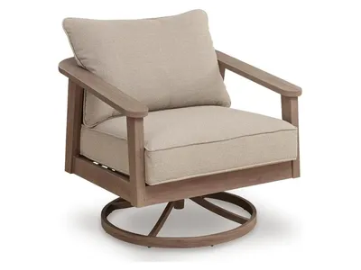 Harmony Headlands Outdoor Swivel Lounge with Cushion