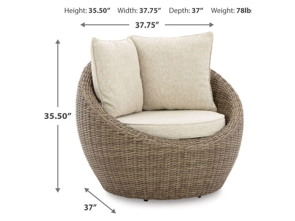 Danson 2 Swivel Lounge Chairs and End Table - image 8