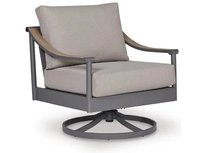 Ocean Beach Outdoor Swivel Lounge with Cushion