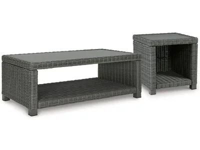 Elite Park Outdoor Coffee Table and End Table