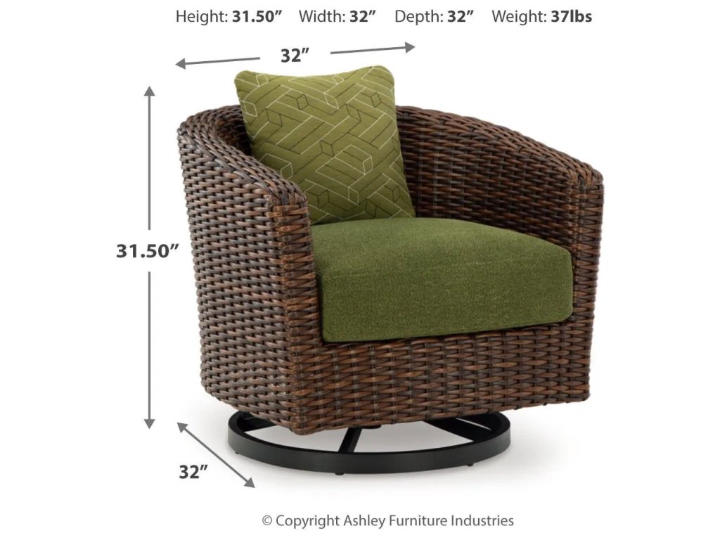Horizon Hall Outdoor Sofa, 2 Lounge Chairs, Ottoman and Coffee Table - image 9