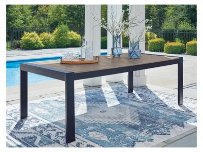 East Beach Outdoor Dining Table - Alternative View