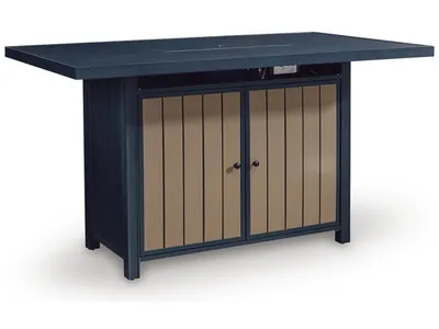 East Beach Outdoor Bar Table with Fire Pit