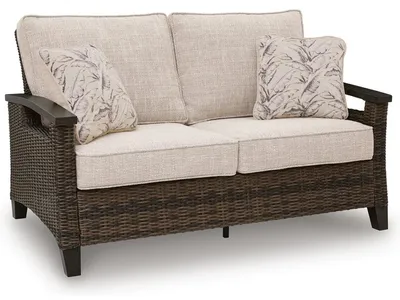 Monterey Point Outdoor Loveseat with Cushion