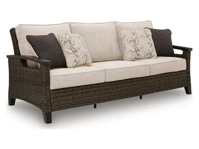Monterey Point Outdoor Sofa with Cushion