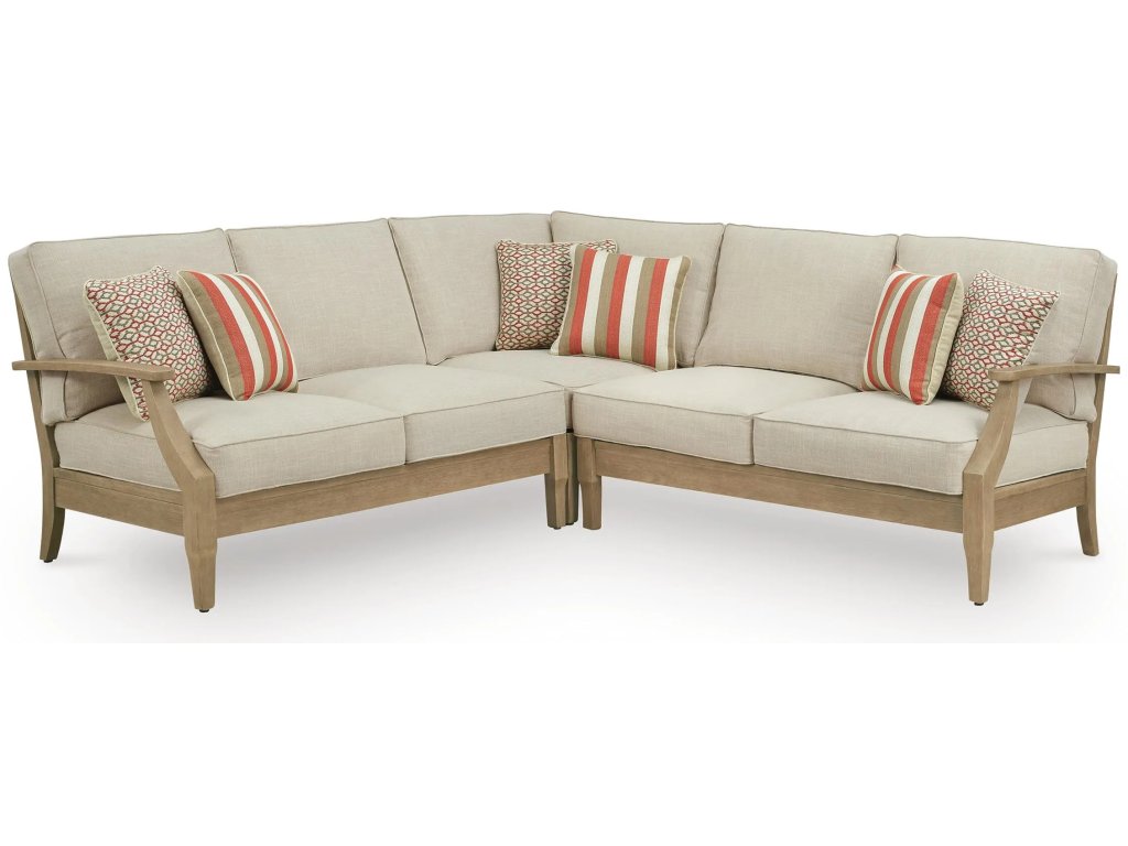 Clare View 3-Piece Outdoor Sectional - main image