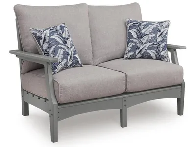 Cove Beach Outdoor Loveseat with Cushion