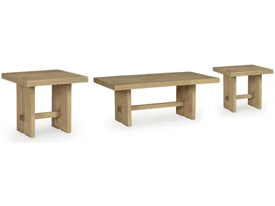 Crendlin Coffee Table and 2 End Tables
