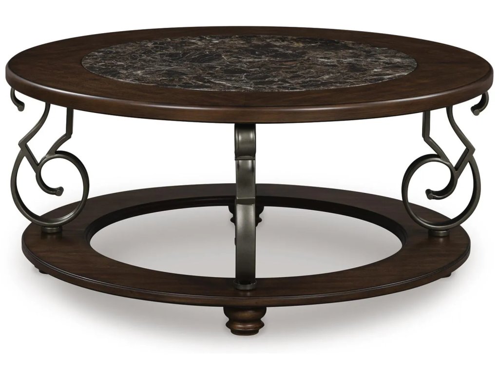 Frallyn Coffee Table and 2 Ends - image 4