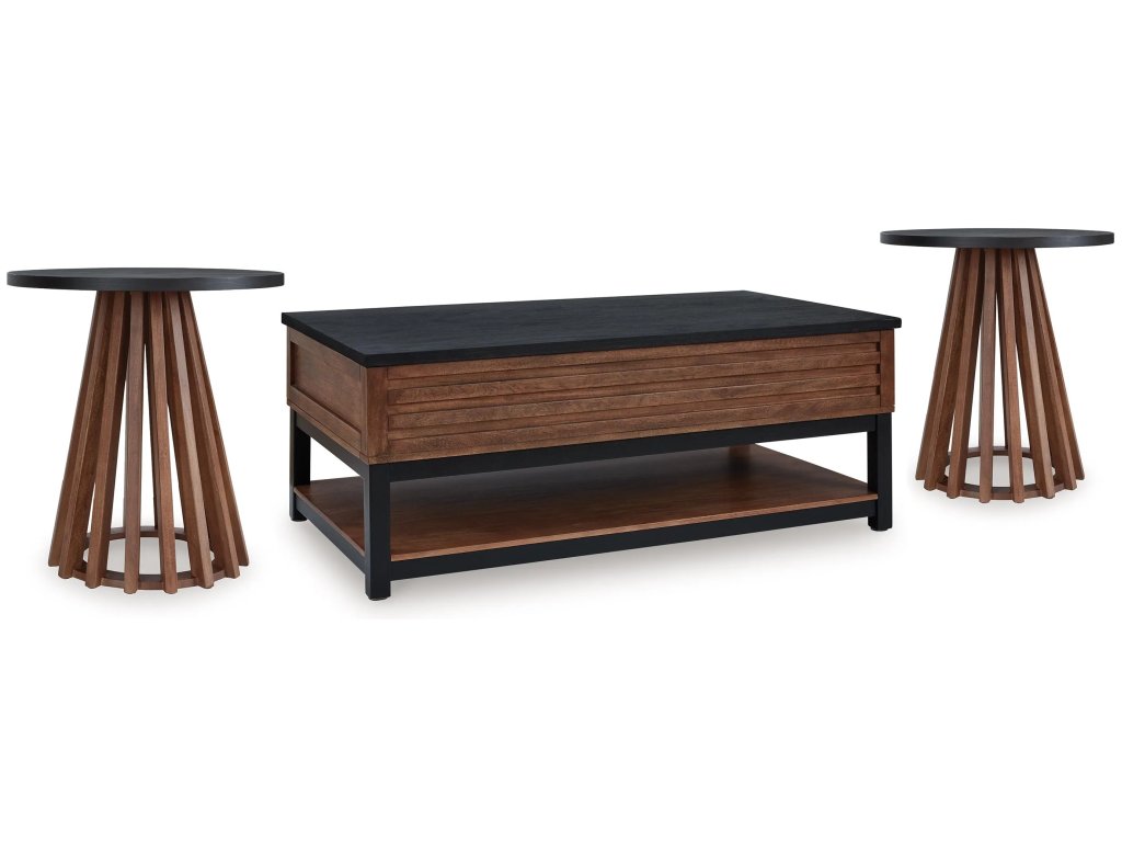 Kallari Coffee Table and 2 Ends - main image