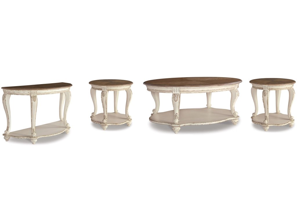 Realyn Coffee Table, 2 Ends and Console - main image
