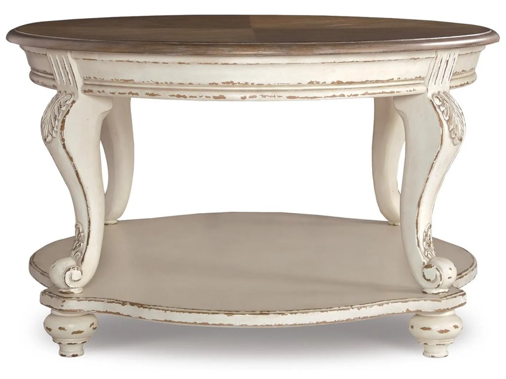 Realyn Coffee Table, 2 Ends and Console - image 3