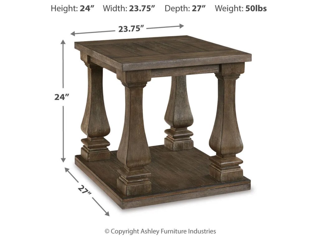 Johnelle Coffee Table, 2 End Tables and Sofa Table - image 8