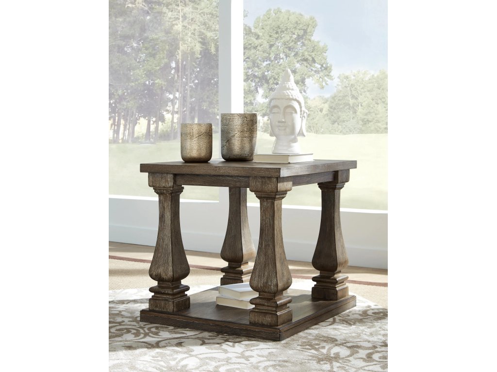Johnelle Coffee Table, 2 End Tables and Sofa Table - image 14