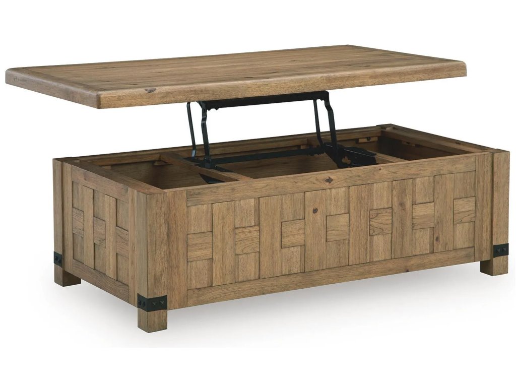 Ridgester Lift-Top Coffee Table - image 2