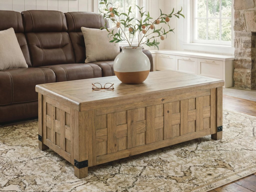 Ridgester Lift-Top Coffee Table - image 1