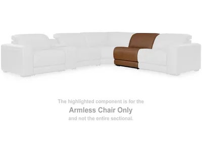 Magic Man Armless Chair with Manual Headrest - Alternative View