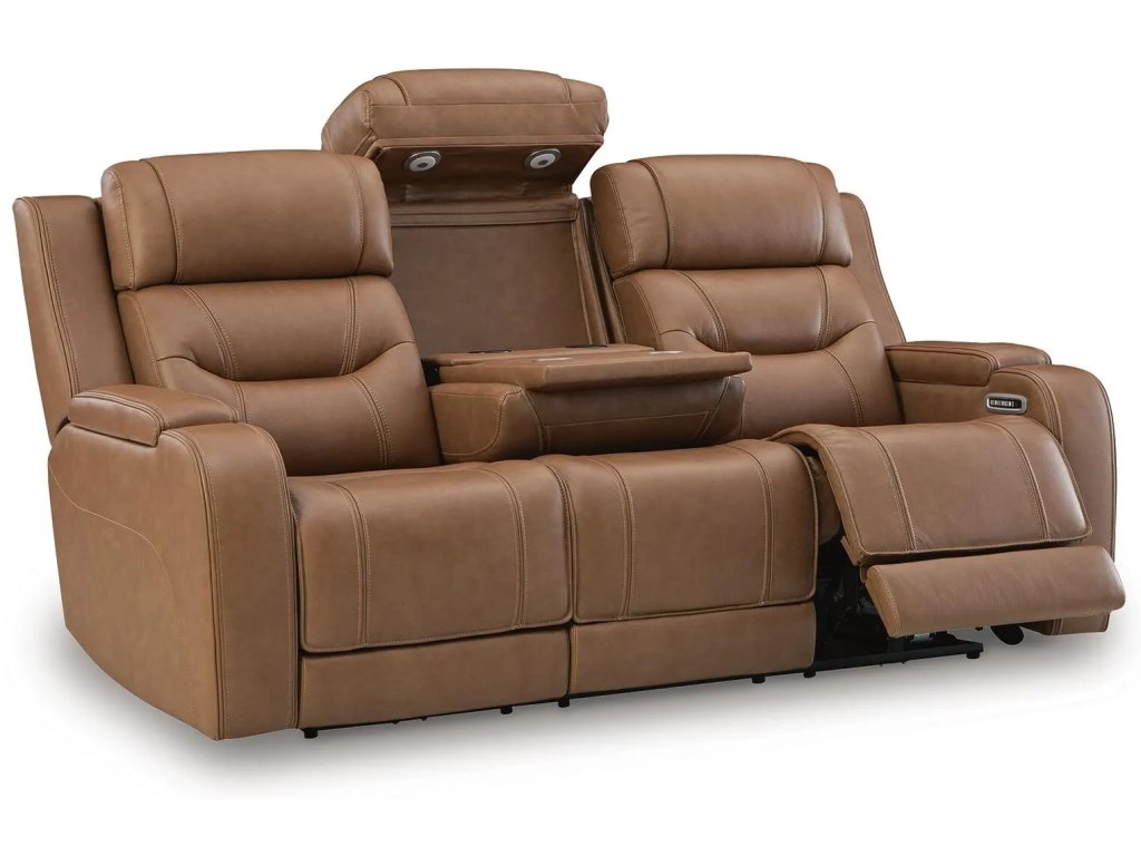 Knightington Power Reclining Sofa, Loveseat and Recliner - image 7