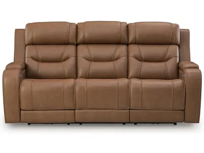 Knightington Power Reclining Sofa with Audio Seating