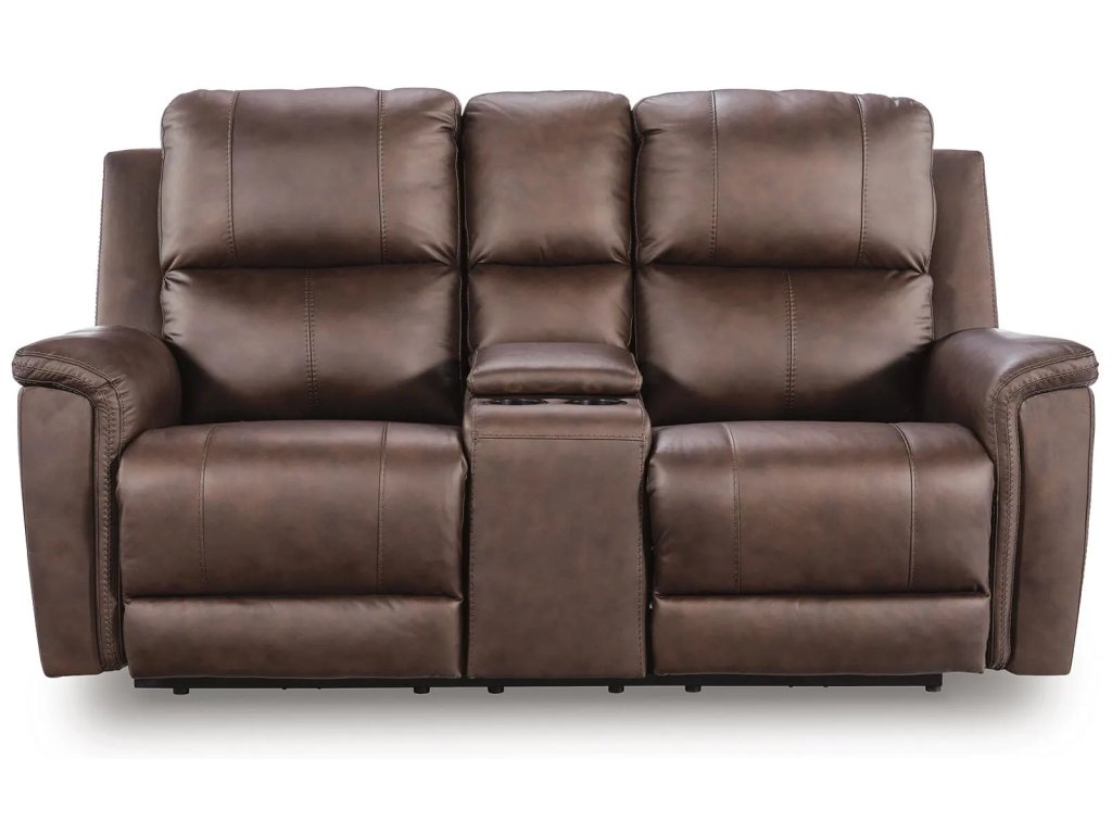 Bleckley Power Reclining Loveseat with Console - main image