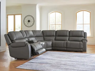 5Z - Pittson 6-Piece Power Reclining Sectional - Alternative View