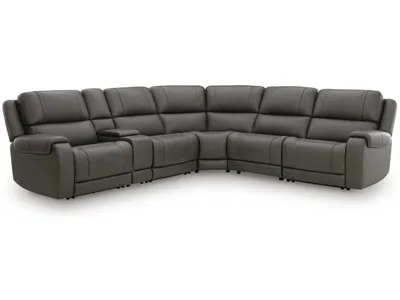 5Z - Pittson 6-Piece Power Reclining Sectional